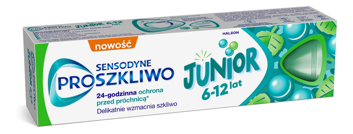 Sensodyne proszkliwo pasta do zębów junior 6-12 lat