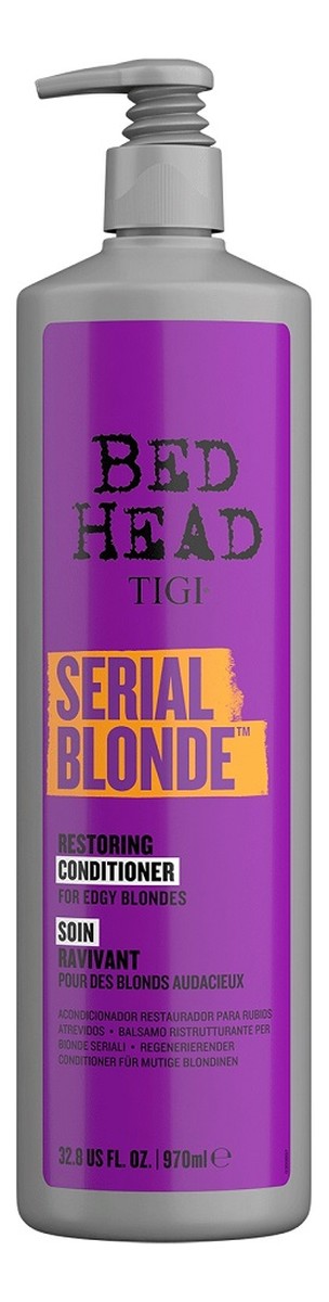 Bed head serial blonde conditioner odżywka do zniszczonych włosów blond