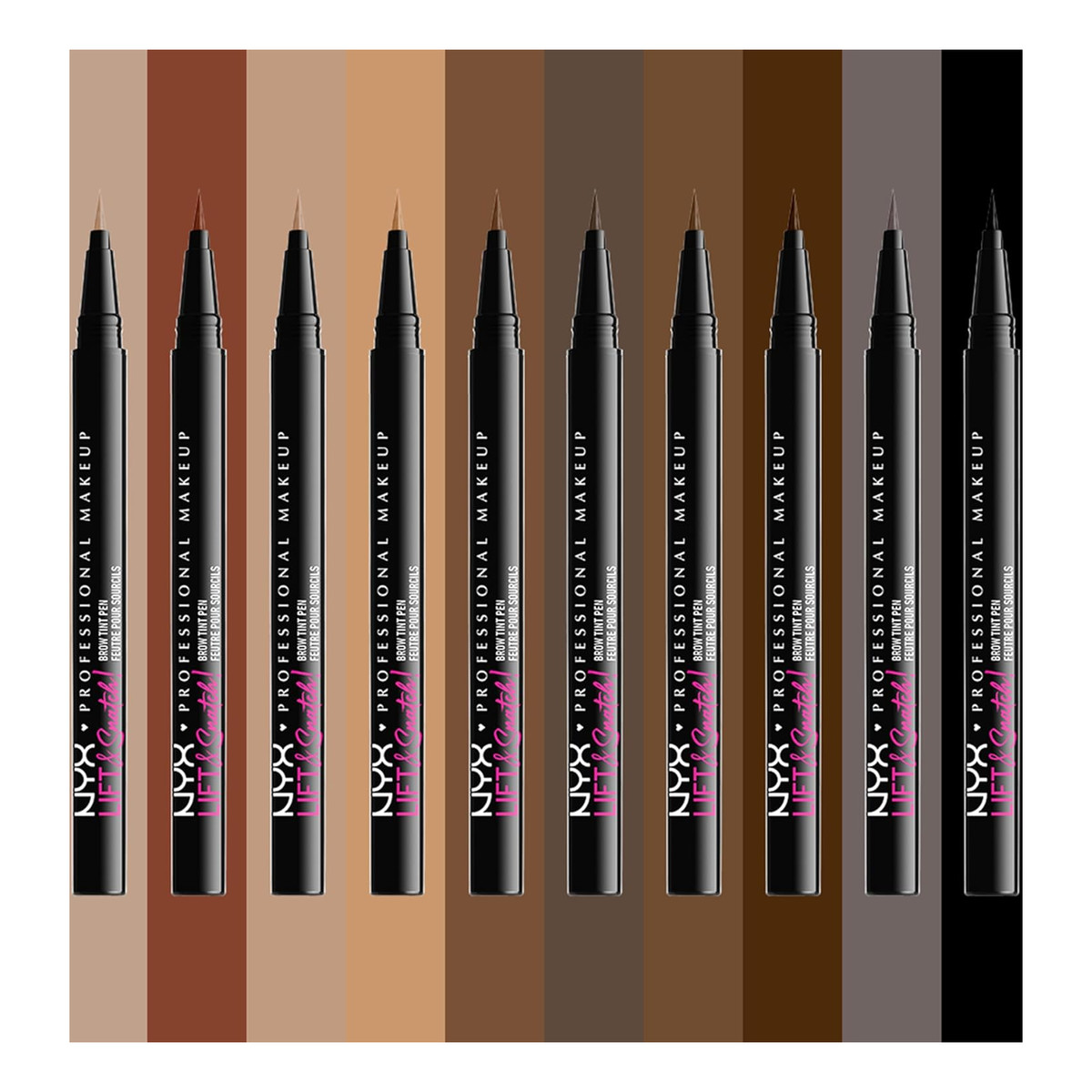 NYX Professional MakeUp Lift & Snatch Pisak do brwi