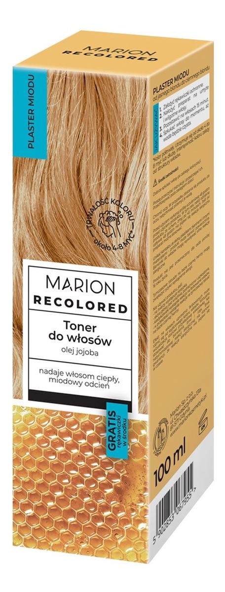   Toner do włosów Plaster Miodu