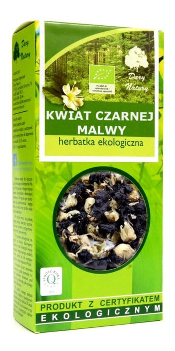 Herbatka ekologiczna kwiat czarnej malwy