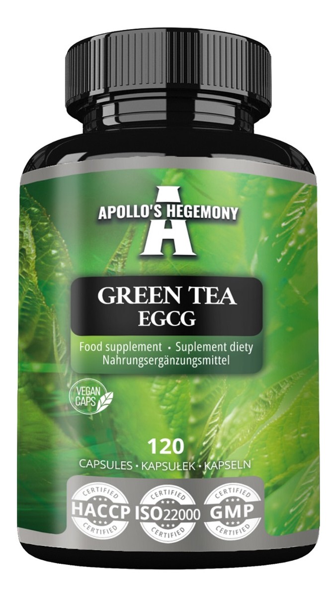 Green Tea EGCG suplement diety 120 Kapsułek