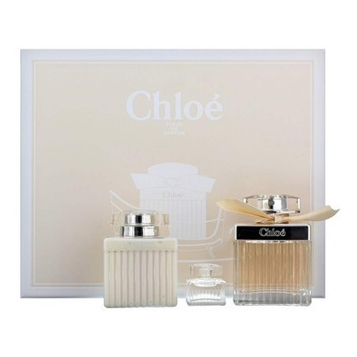 Chloe Fleur De Parfum Woda perfumowana 75ml spray + Balsam do ciała 100ml + Woda perfumowana 5ml