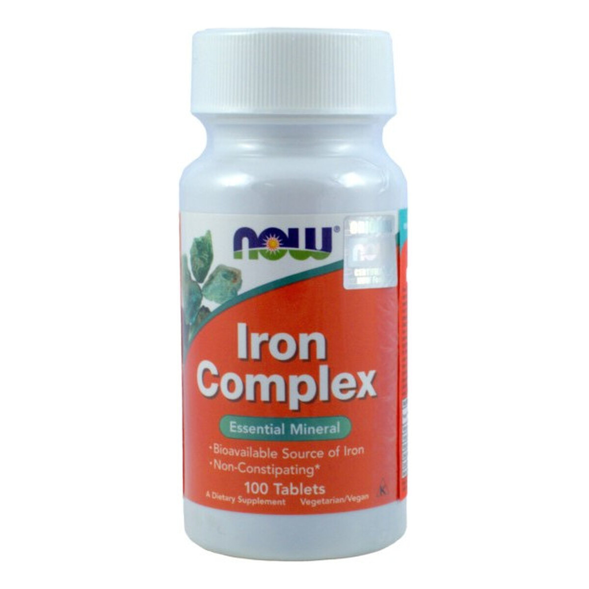 Now Foods Iron complex suplement diety 100 tabletek