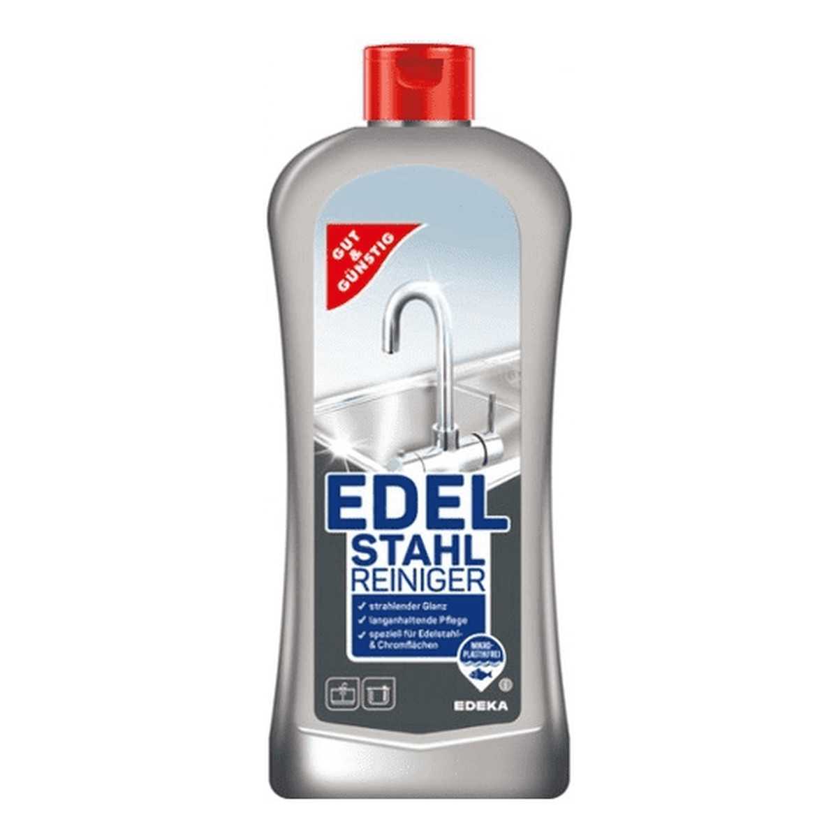 Gut&Gunstig Mleczko do czyszczenia stali nierdzewnej 300ml