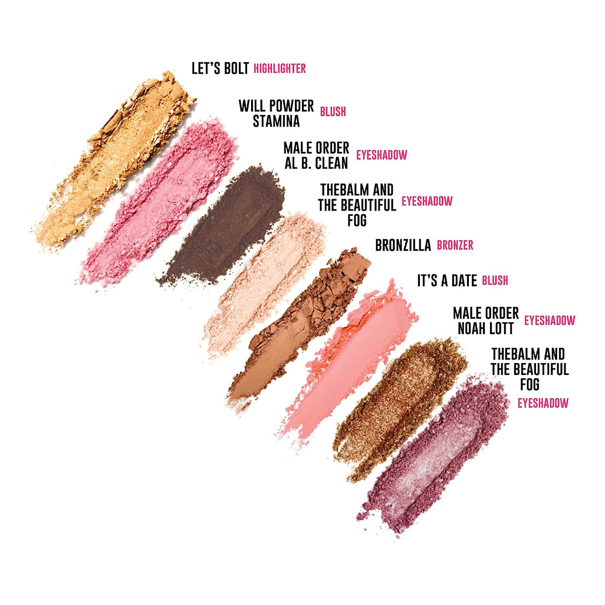 the Balm The Balmbina Face Palette Paleta do makijażu 15g