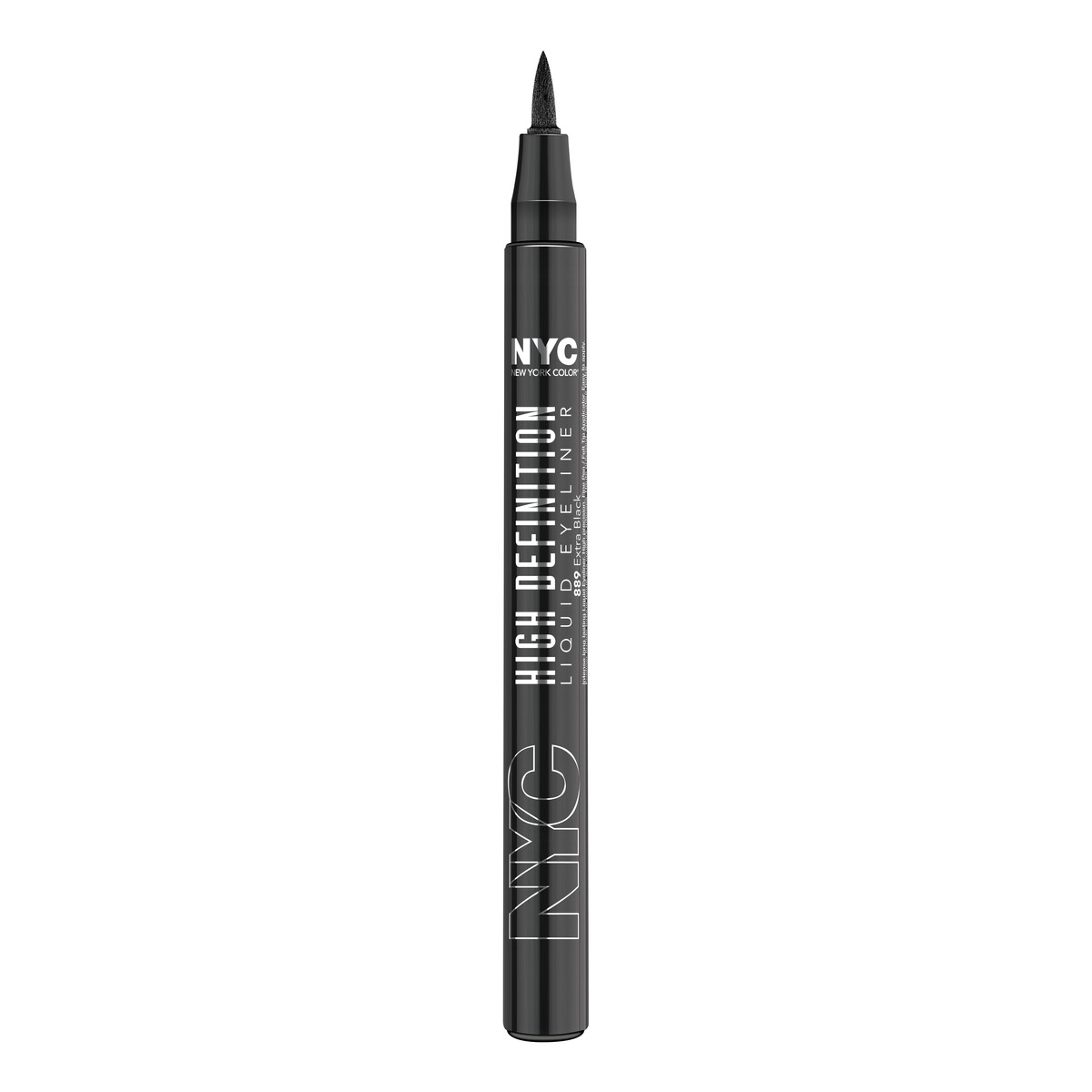 NYC New York Colour High Definition Liquid Eyeliner Eyeliner Do Oczu