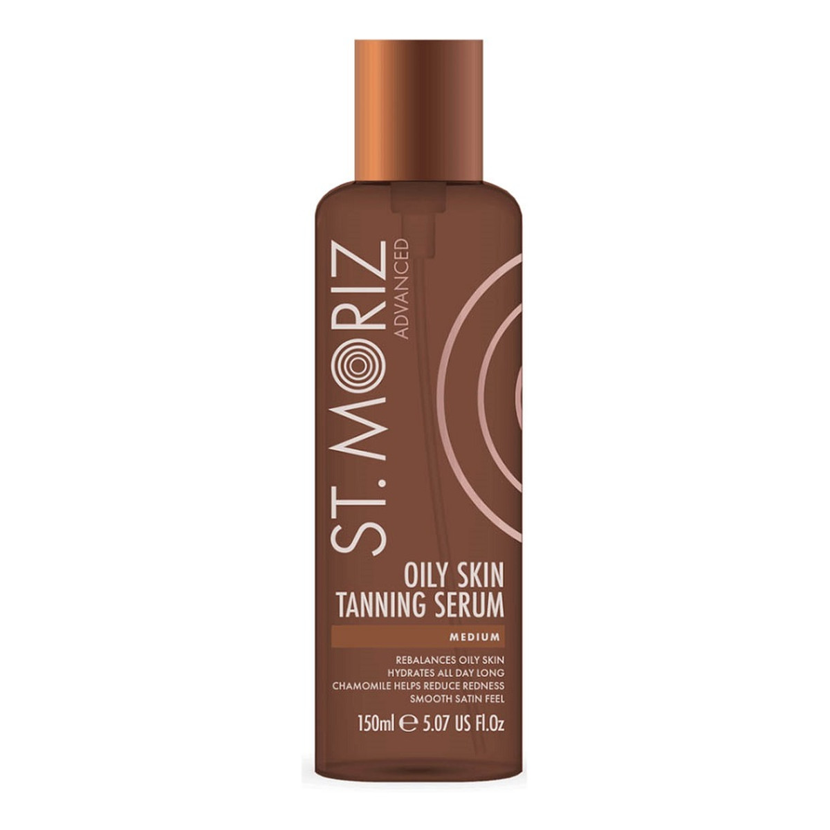 St. Moriz Advanced Pro Gradual Oily Skin Tanning Serum samoopalające serum do skóry tłustej i z trądzikiem 150ml