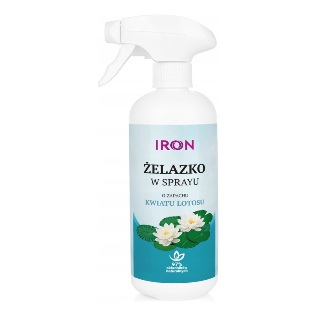 Iron Żelazko w sprayu o zapachu kwiatu lotosu 500ml