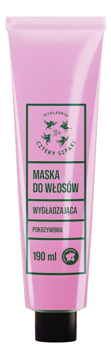 Wygładzająca maska do włosów pokrzywowa