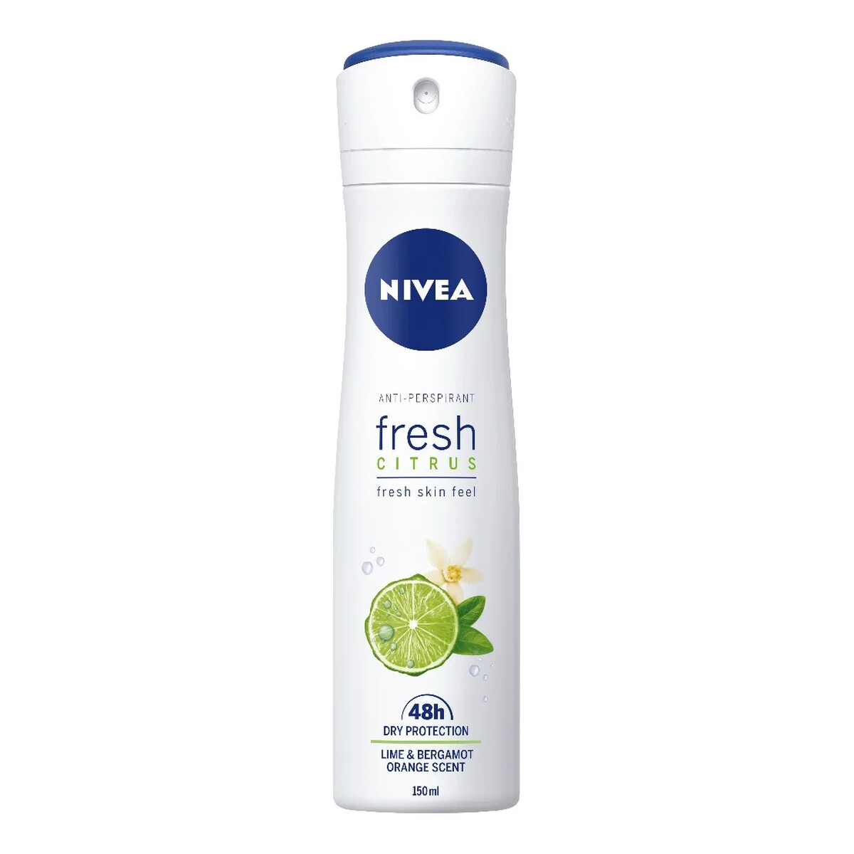 Nivea Fresh citrus Antyperspirant w sprayu dla kobiet 150ml