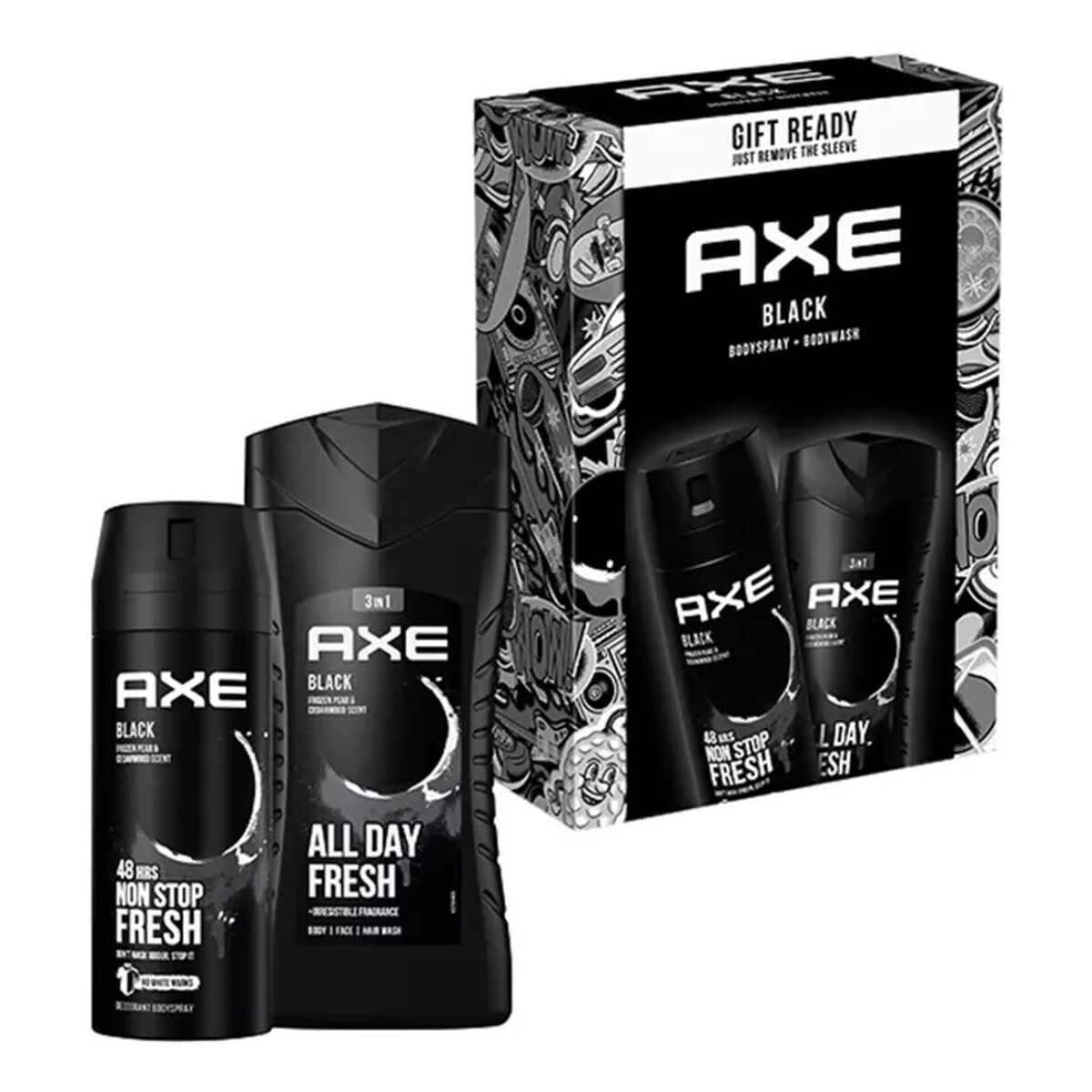 Axe Black Zestaw pielęgnacyjny dla mężczyzn 150ml