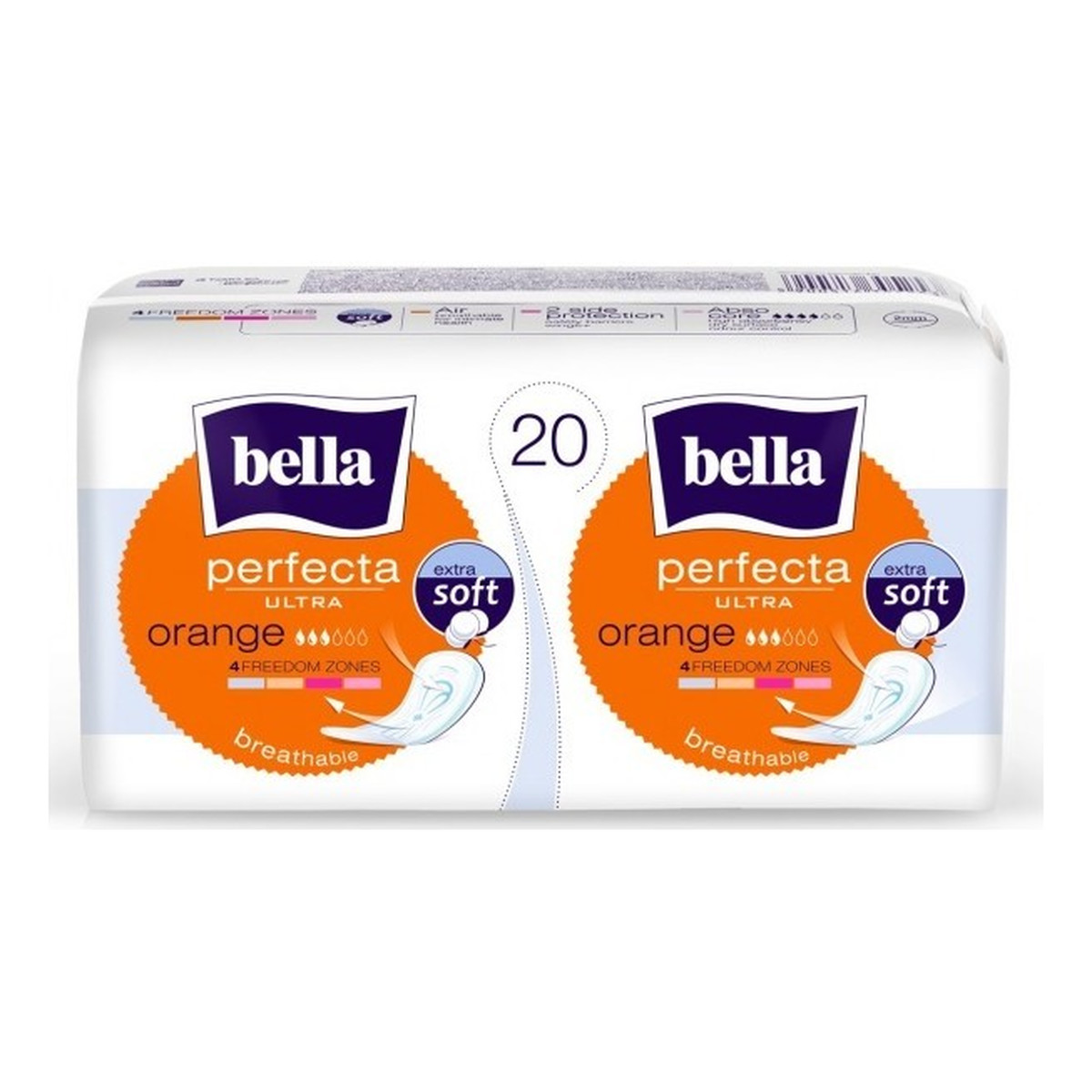 Bella Perfecta Ultra Orange Extra Soft Podpaski higieniczne 20 sztuk