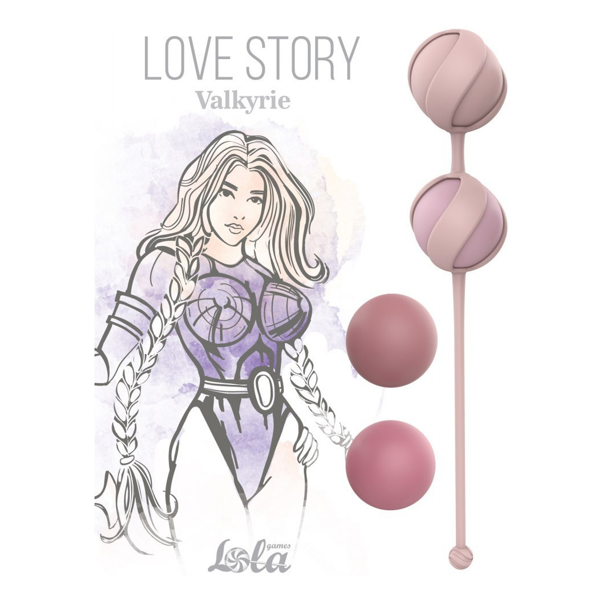 Lola Games Love Story Valkyrie zestaw kulek dopochwowych Pink
