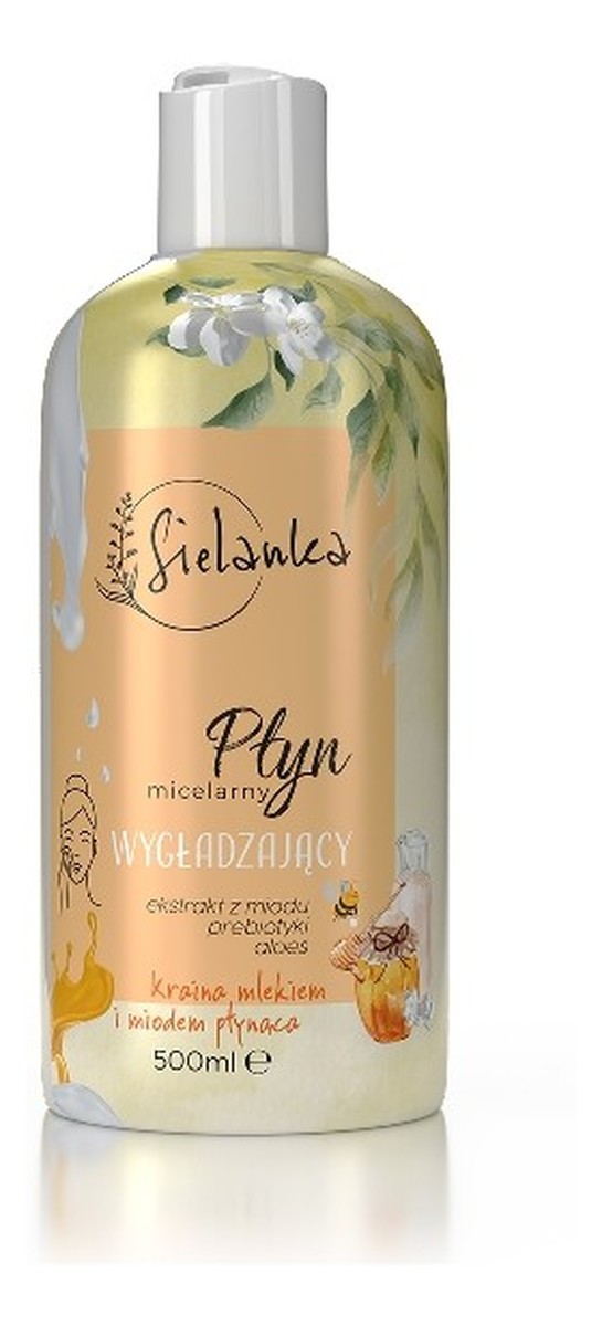 Płyn micelarny wygładzający - Kraina Mlekiem i Miodem Płynąca