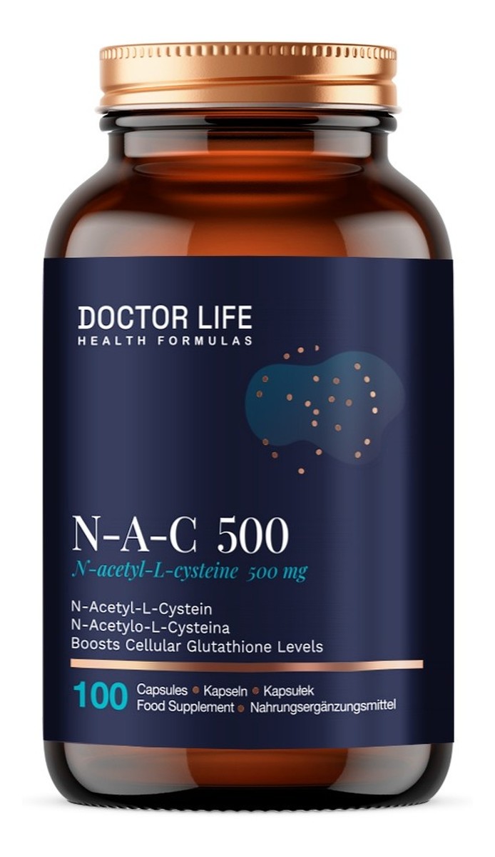 N-a-c 500mg suplement diety 100 kapsułek