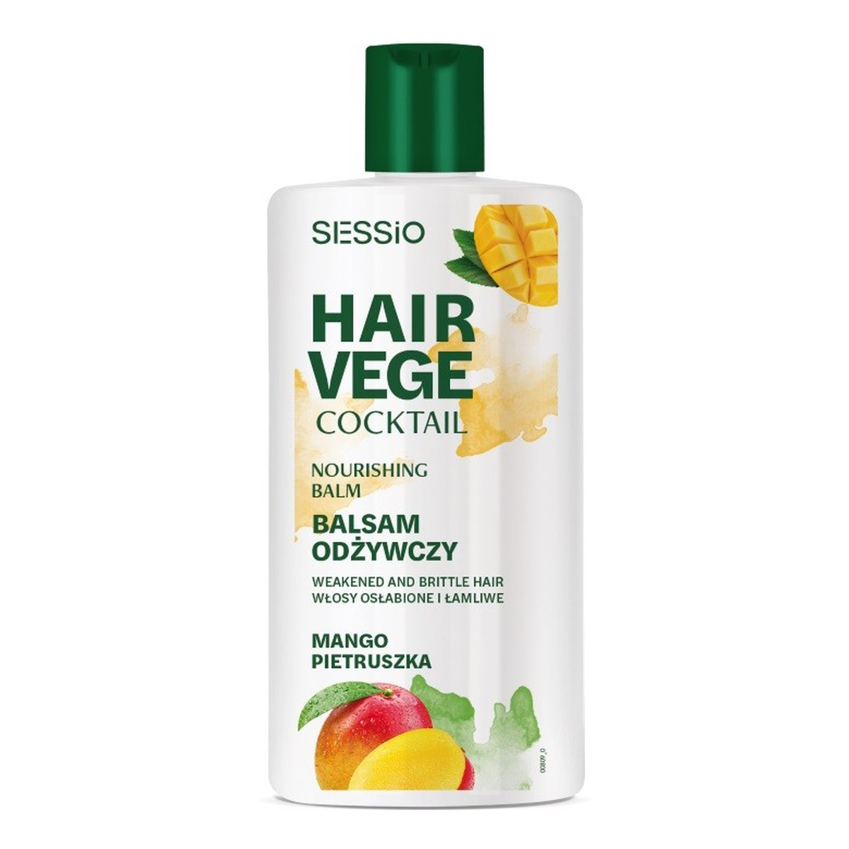 Sessio Hair Vege Cocktail Hair Vege Cocktail Nourishing Balm balsam odżywczy do włosów osłabionych i łamliwych Mango 300ml