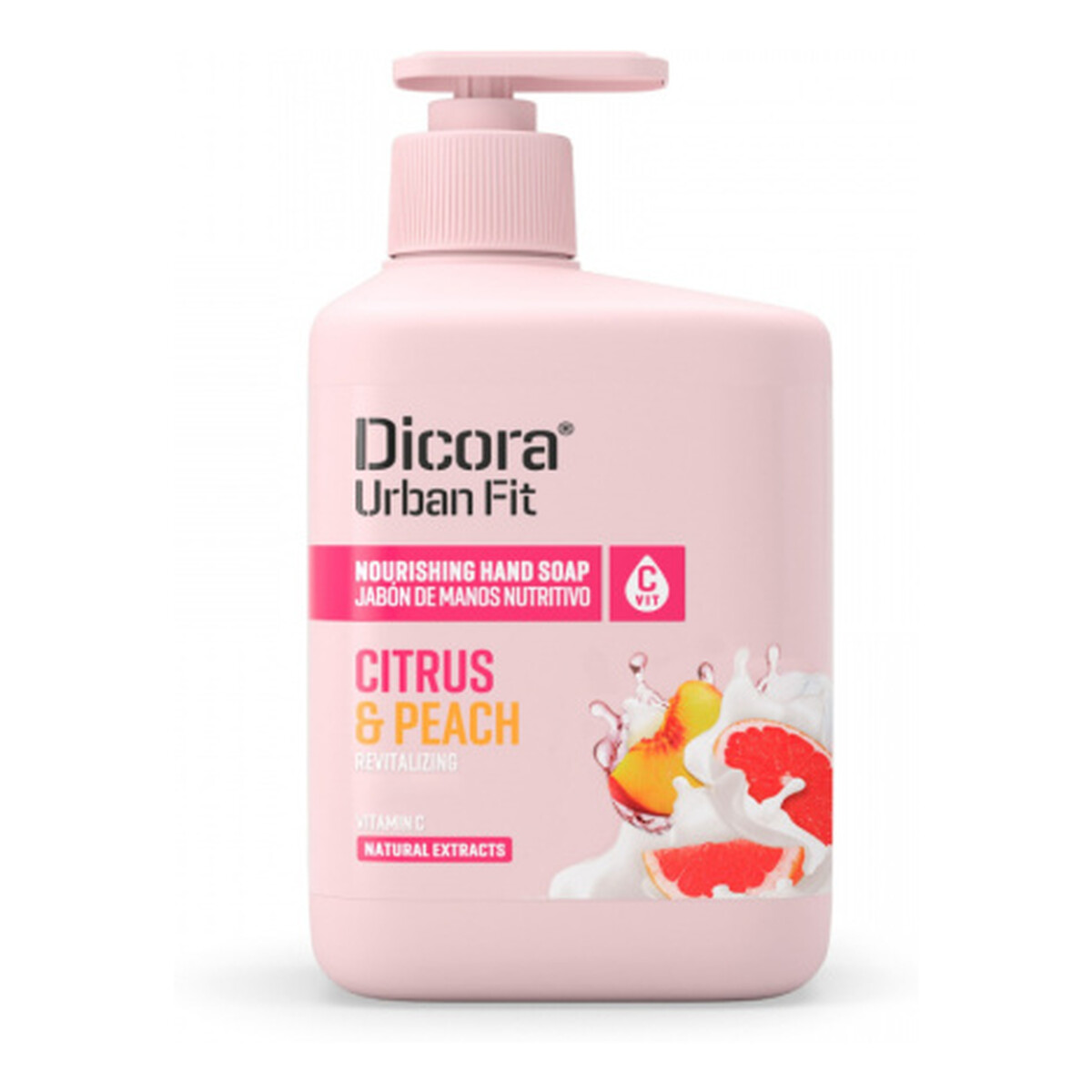 Dicora Urban Fit Mydło do mycia rąk Owoce cytrusowe i Brzoskwinia 500ml