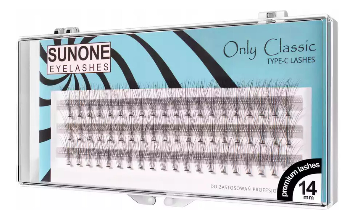 Kępki rzęs 14 mm