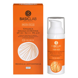 Tonująca emulsja ochronna SPF50+
