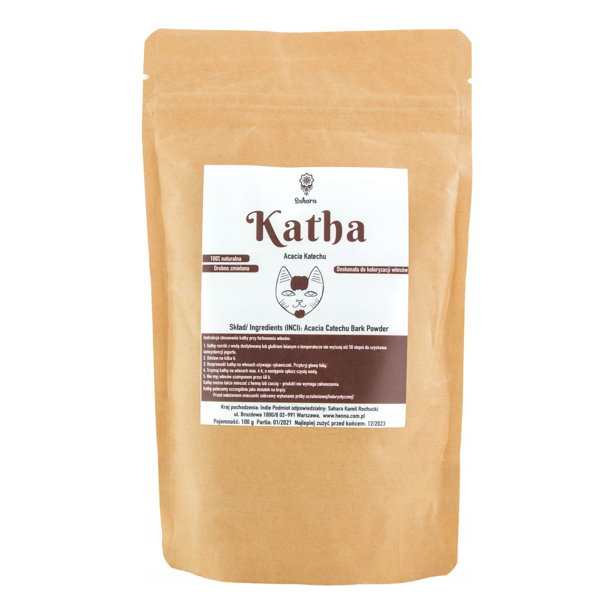 Sahara Henna Katha 100g