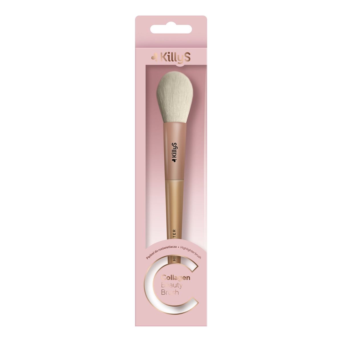 KillyS Highlighter Brush Collagen Pędzel do rozświetlacza