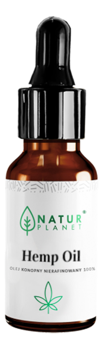 Olej Konopny Nierafinowany - Hemp Oil