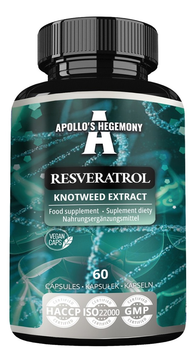 Resveratrol suplement diety 60 Kapsułek