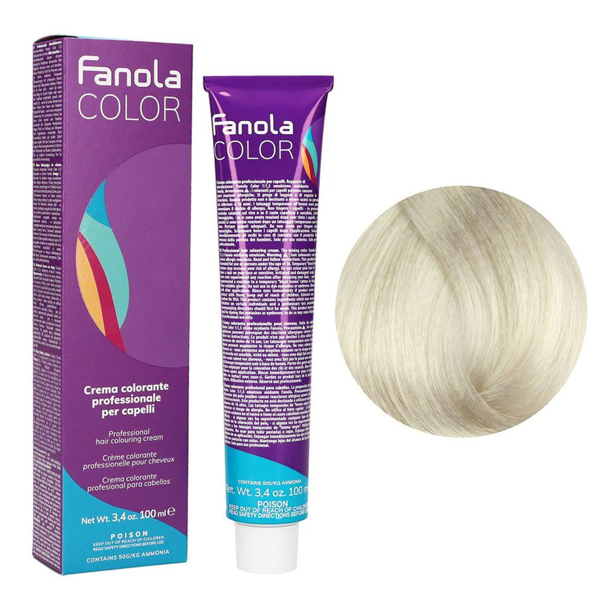 Fanola Color Krem koloryzujący Farba do włosów 100ml
