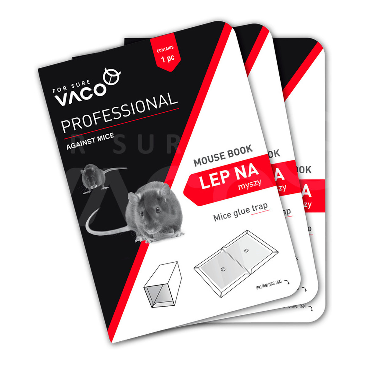 Vaco Professional Mouse Book lep na myszy