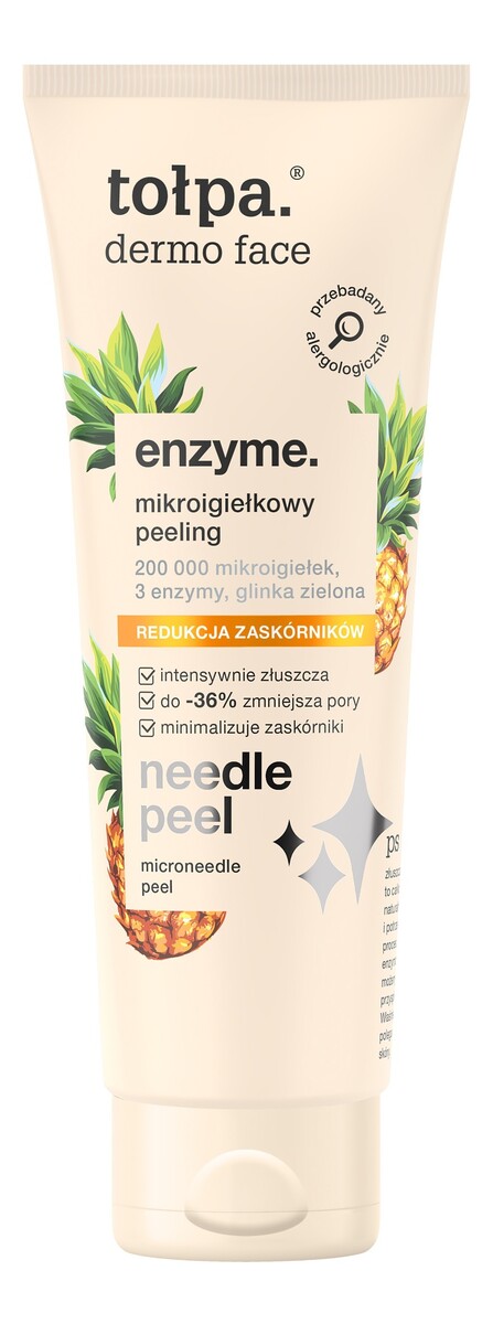 mikroigiełkowy peeling 3 enzymy needle peel