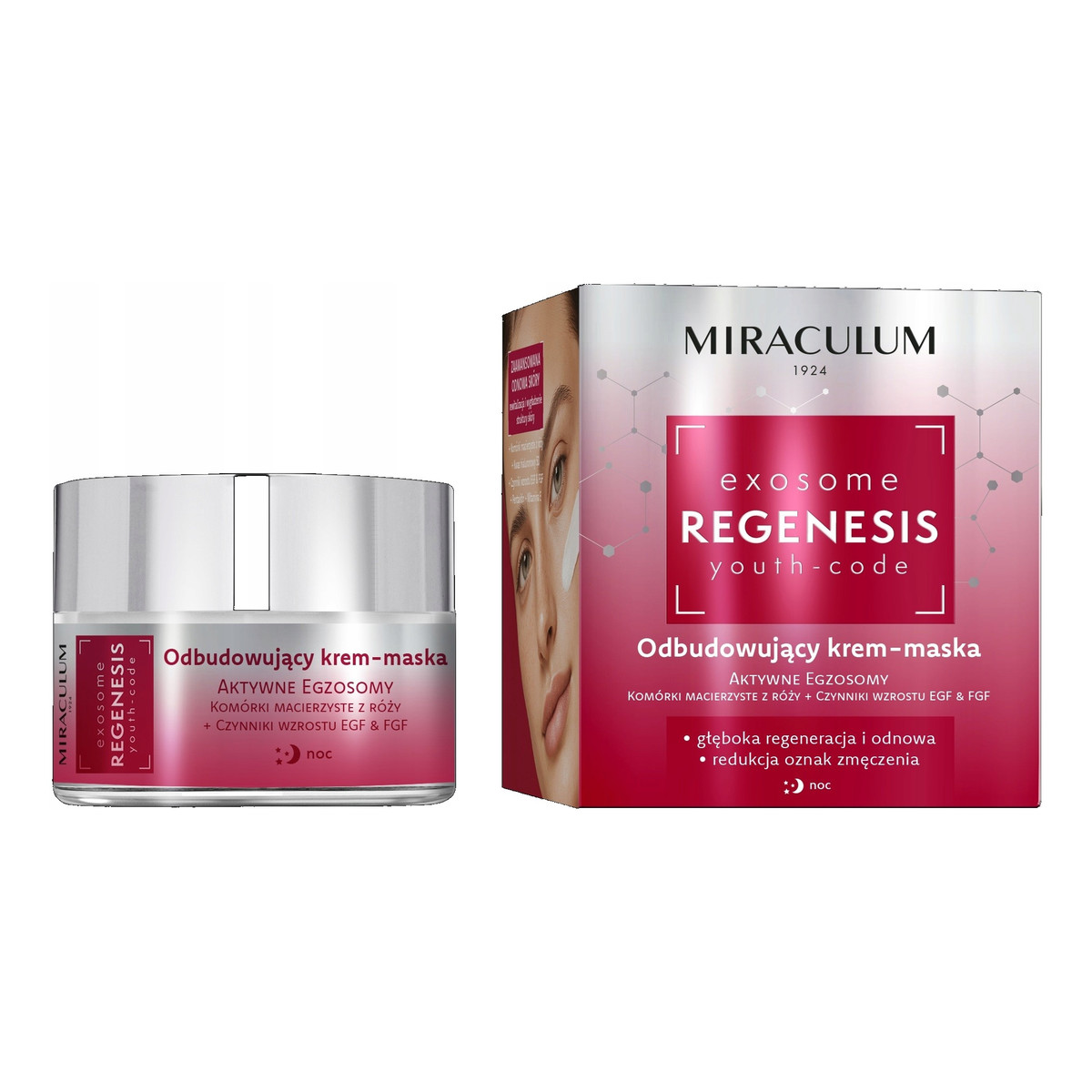 Miraculum Exosome REGENESIS Krem-maska noc do twarzy 50ml