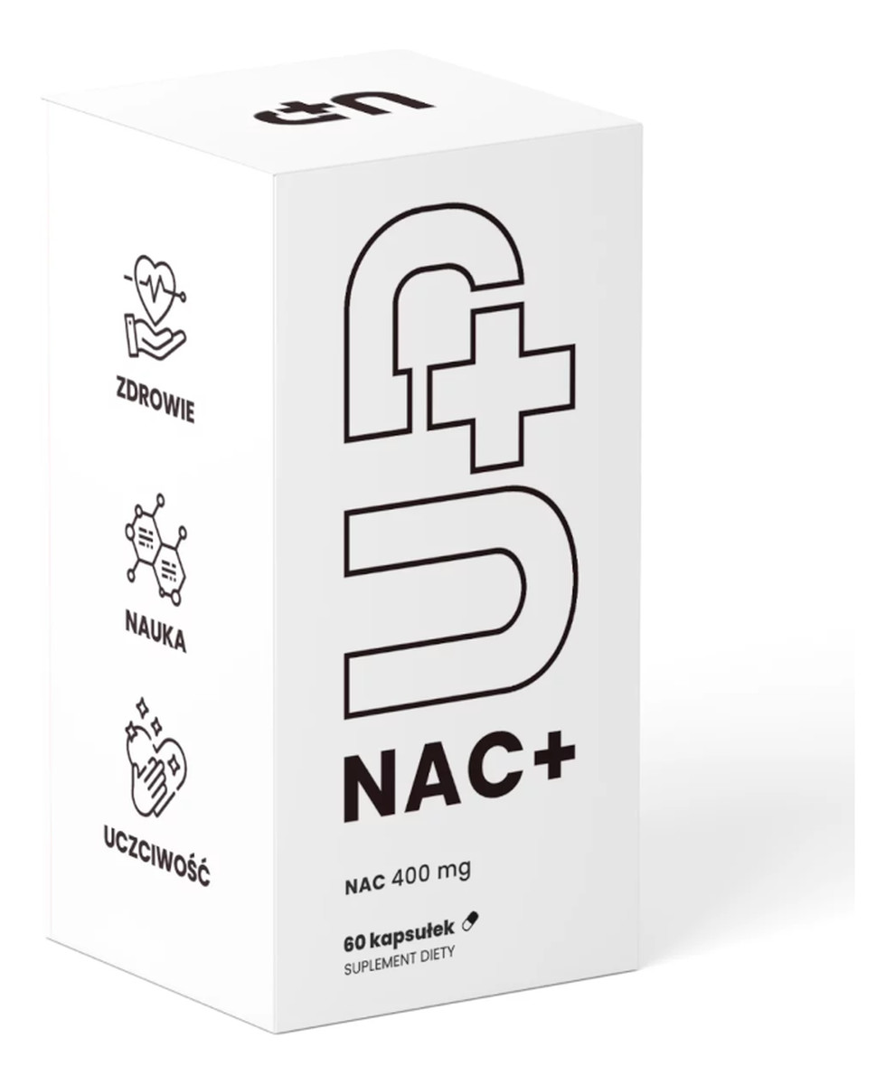 Nac+ suplement diety 60 kapsułek