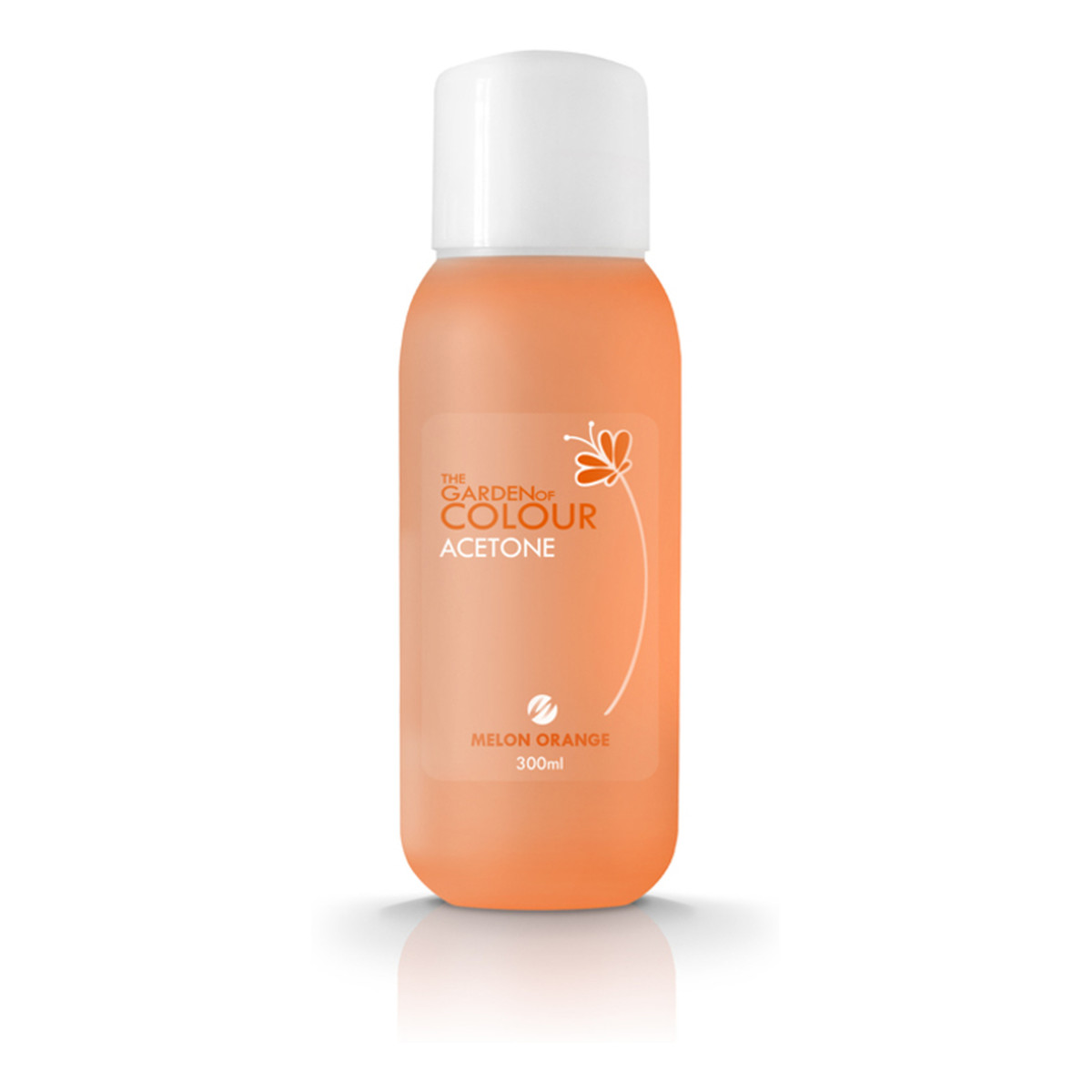 Silcare The Garden of Colour aceton do usuwania żelowych lakierów hybrydowych Melon Orange 300ml