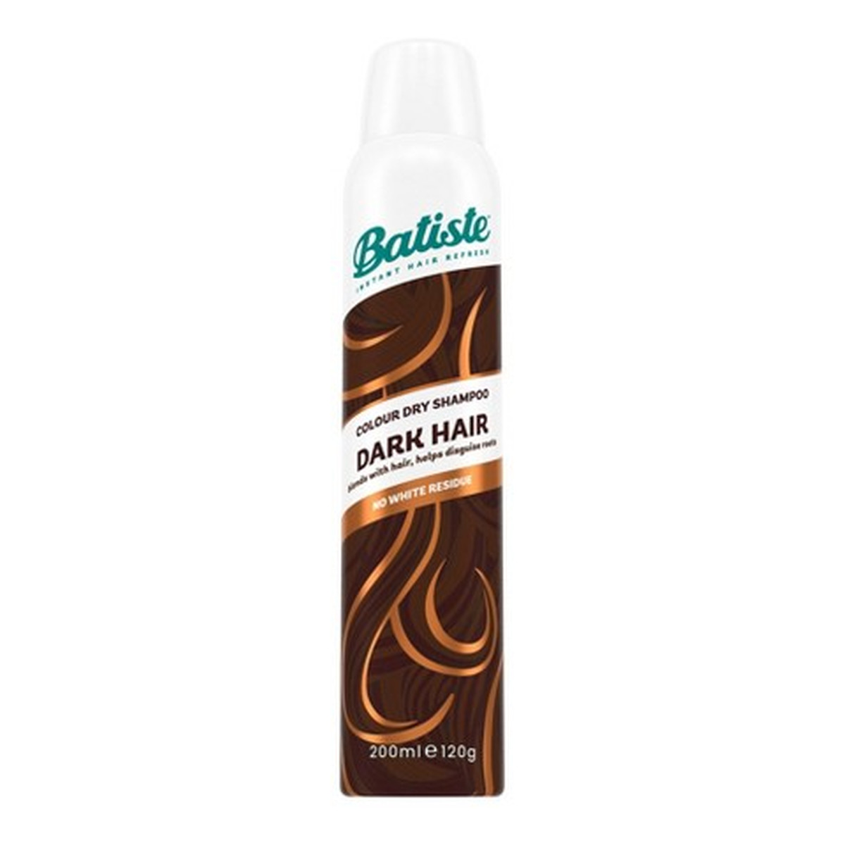 Batiste Dry Shampoo Dark & Deep Brown Suchy Szampon Do Włosów Ciemnych Brązowych 200ml