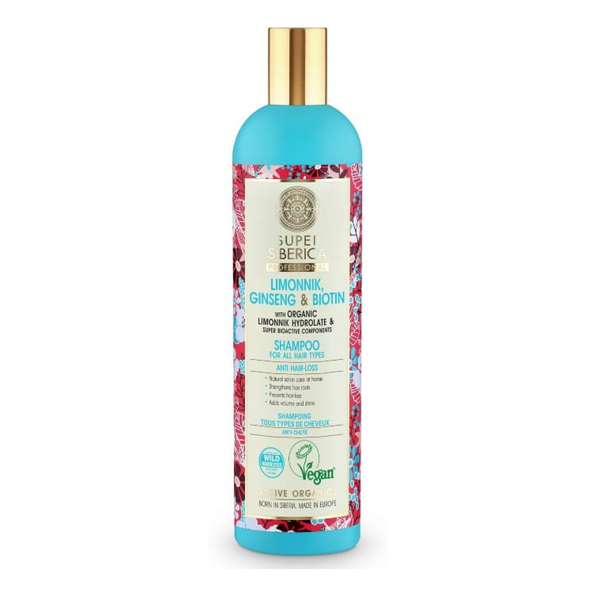 Natura Siberica SUPER SIBERICA PROFESSIONAL szampon przeciw wypadaniu włosów 400ml