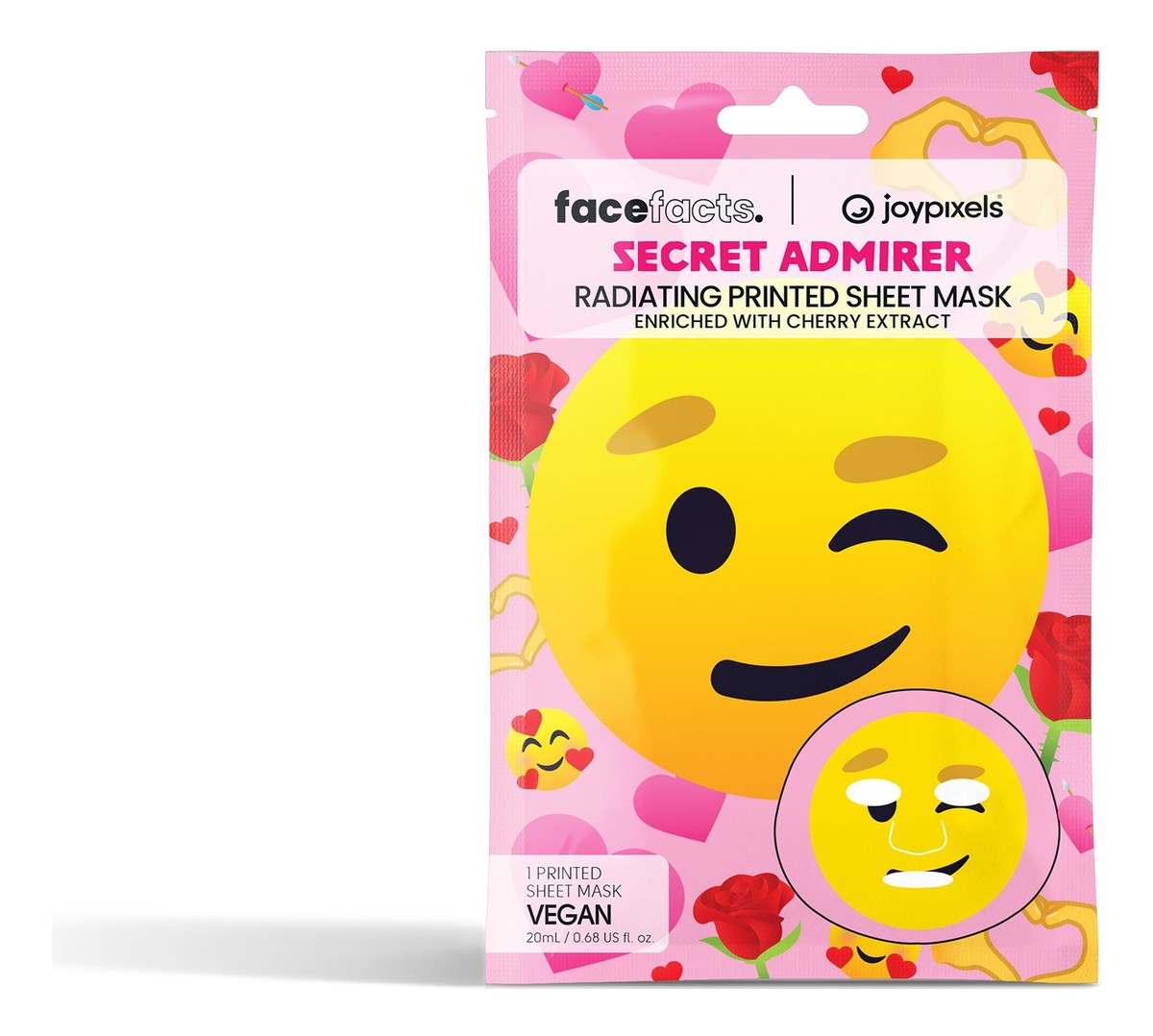 Face facts blemish patches maseczka w płacie nawilżająca-secret admirer 1szt.