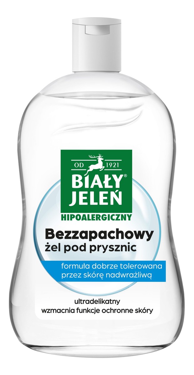 Żel pod prysznic bezzapachowy hipoalergiczny
