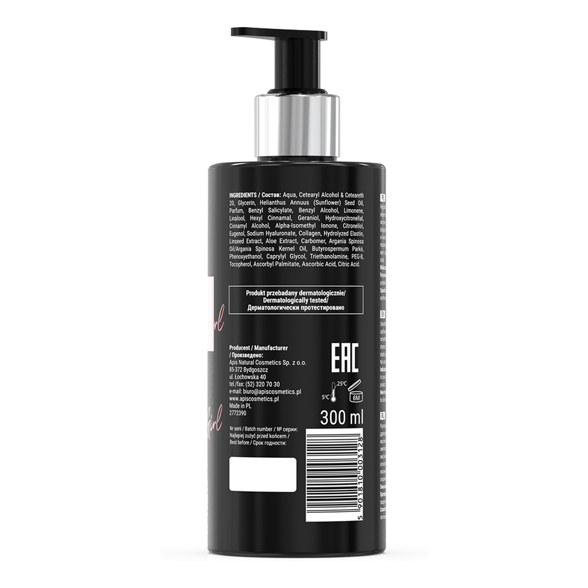 Apis Sensual Girl Pielęgnacyjny krem do rąk 300ml