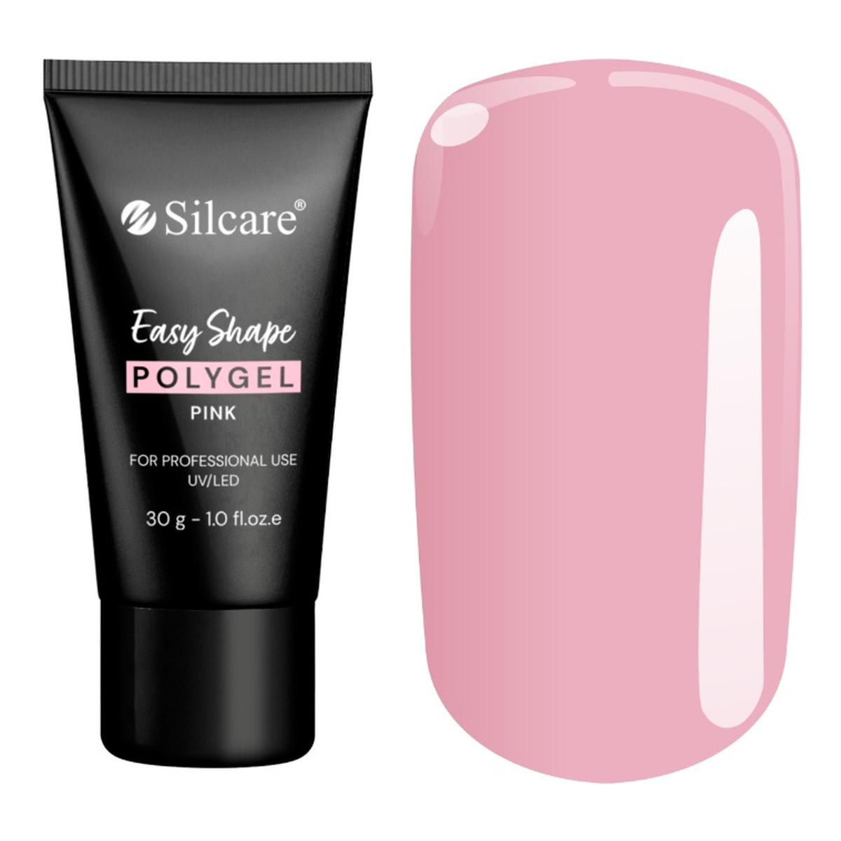 Silcare Easy shape polygel akrylożel do paznokci pink 30g