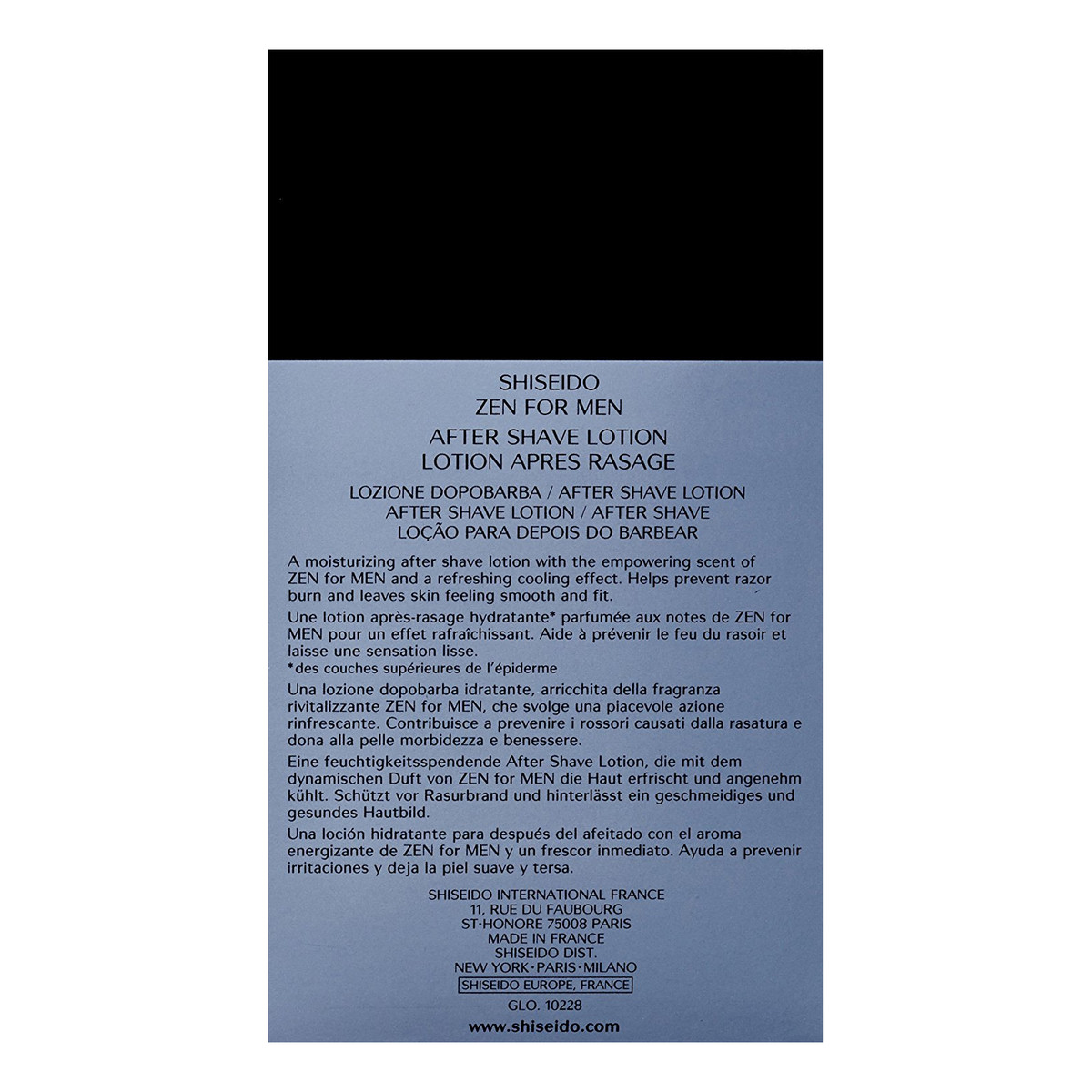 Shiseido Zen for Men woda po goleniu dla mężczyzn 100ml