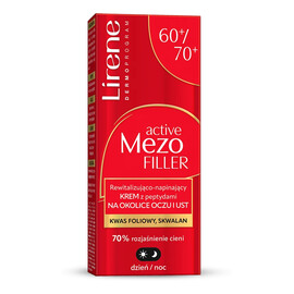 Rewitalizująco-nawilżający krem z peptydami na okolice oczu i ust 60-70+