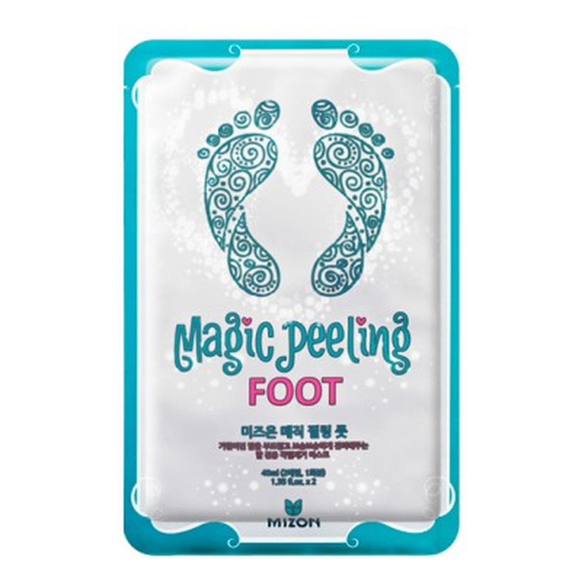 Mizon Magic Peeling Foot Intensywnie Złuszczająca Maska Do Stóp 40ml