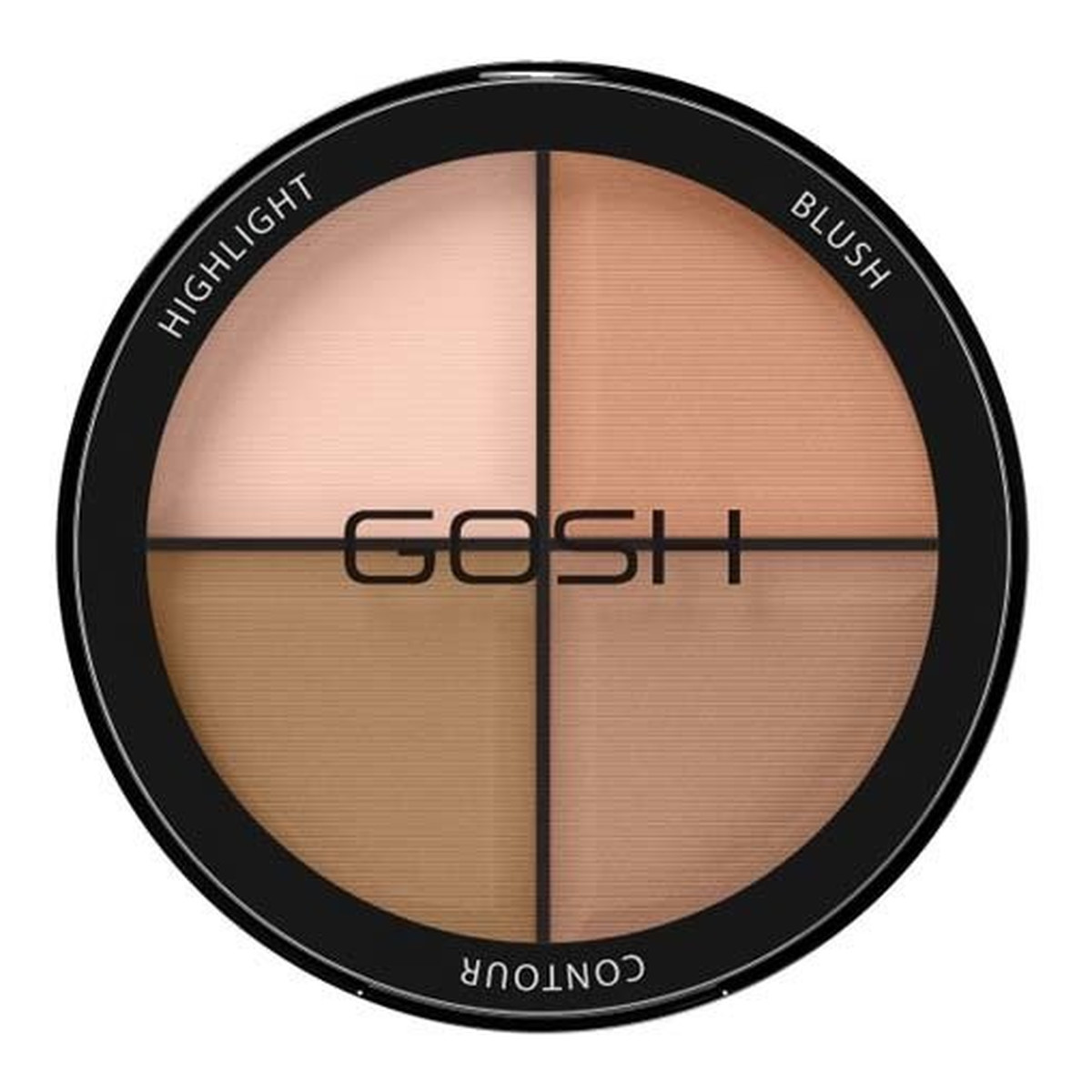 Gosh Contour'n Strobe paleta do konturowania Light