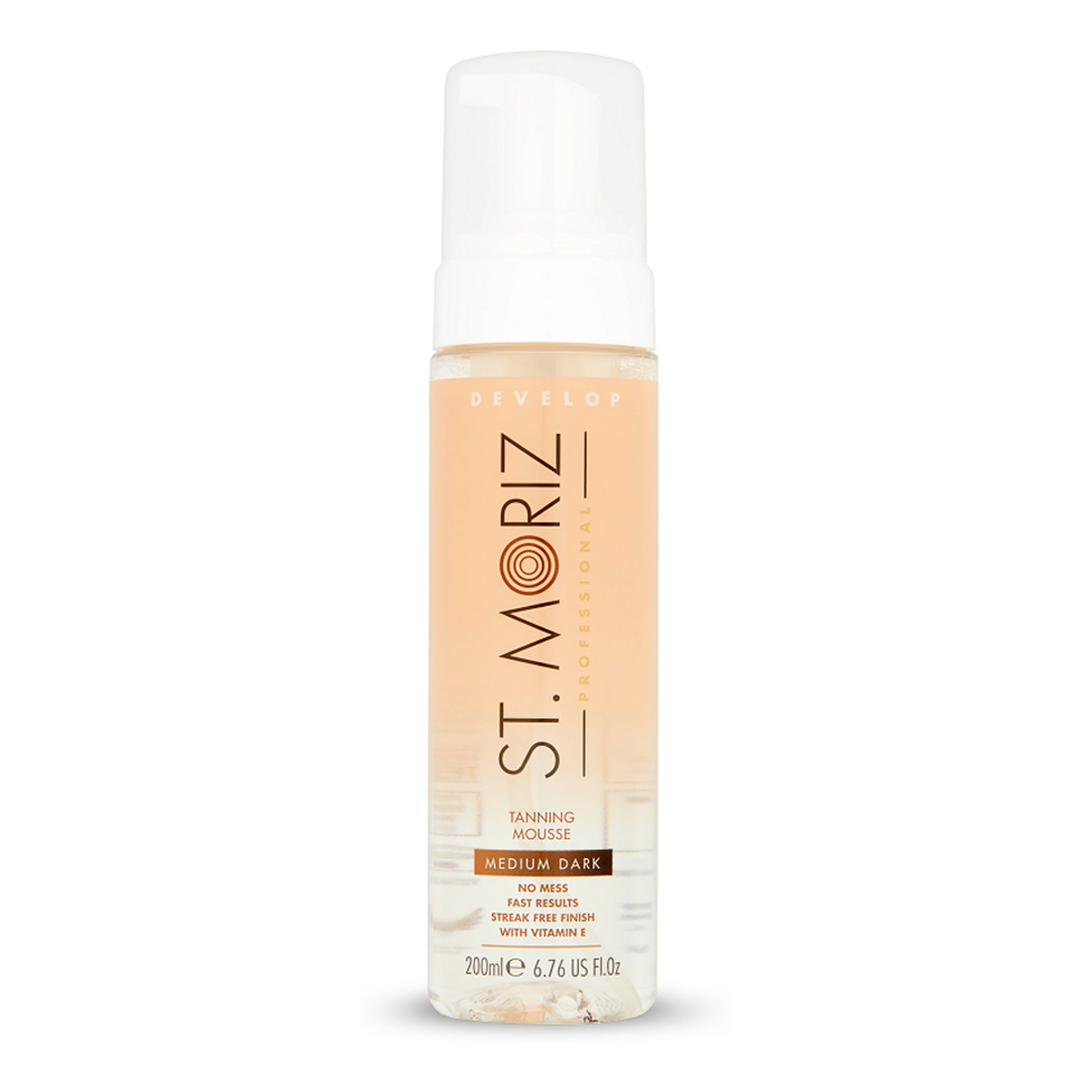 St. Moriz Professional Tanning Mousse bezbarwny mus samoopalający Medium Dark 200ml