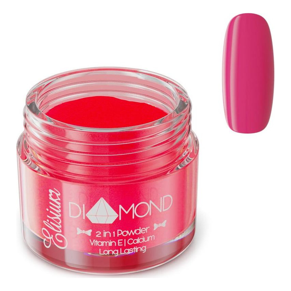 Elisium Diamond 2in1 Proszek do manicure tytanowego 23g