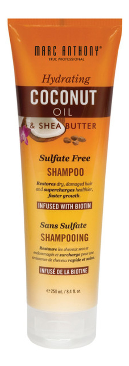 True Professional Hydrating Shampoo szampon nawilżający z olejkiem kokosowym i masłem shea