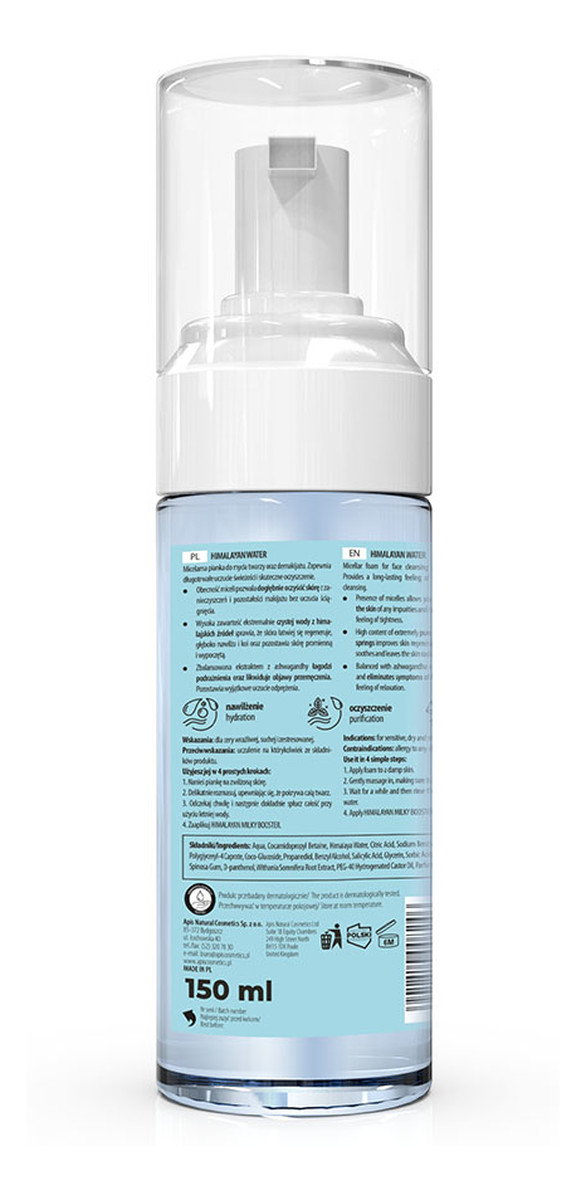 Micelarna Pianka Do Mycia Twarzy