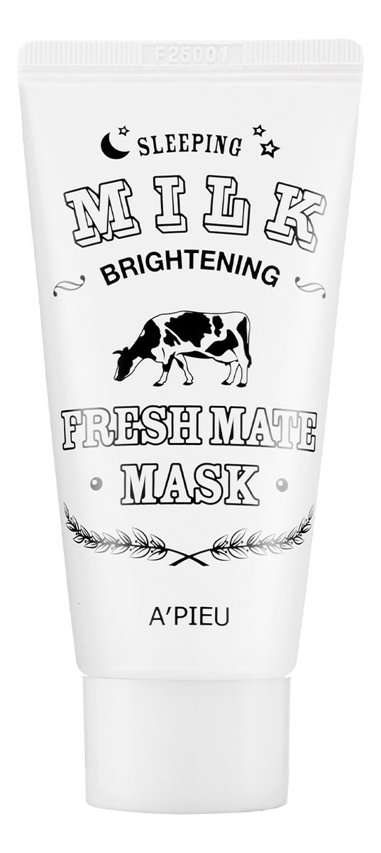 Fresh Mate Milk Mask Brightening Rozświetlająca żelowa maseczka całonocna