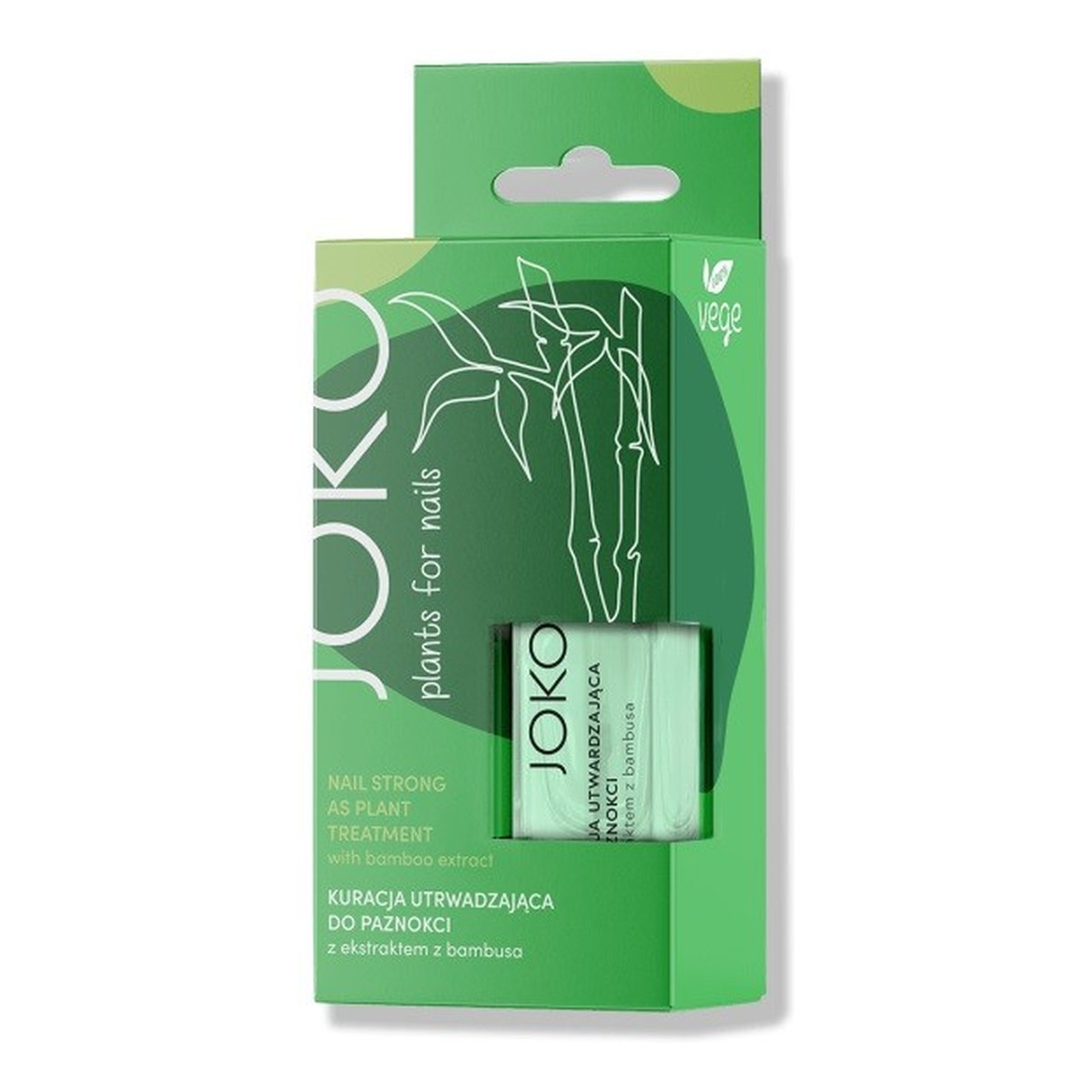 Joko Plants for nails kuracja utwardzająca do paznokci z ekstraktem z bambusa 11ml